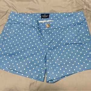 American Eagle Polka Dot Shorts Size 6